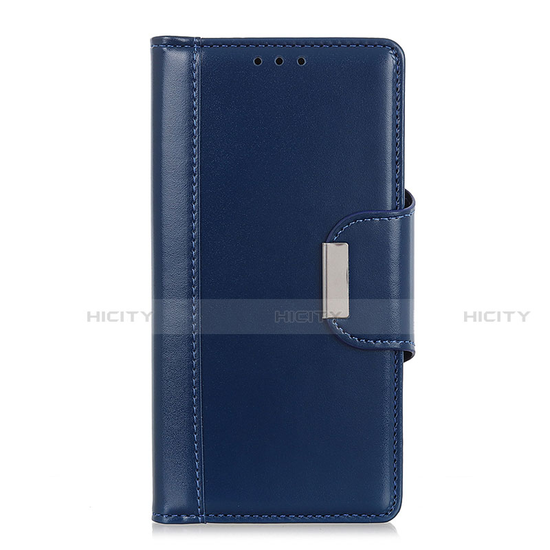 Handytasche Stand Schutzhülle Flip Leder Hülle L16 für Samsung Galaxy A41 Blau