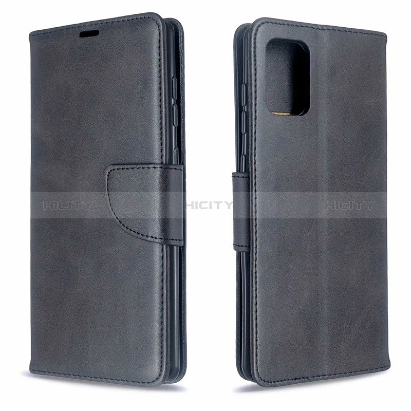 Handytasche Stand Schutzhülle Flip Leder Hülle L16 für Samsung Galaxy A71 4G A715 groß