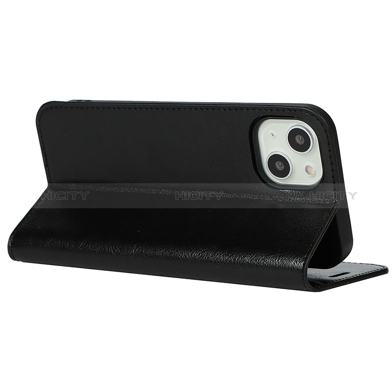 Handytasche Stand Schutzhülle Flip Leder Hülle L17 für Apple iPhone 15