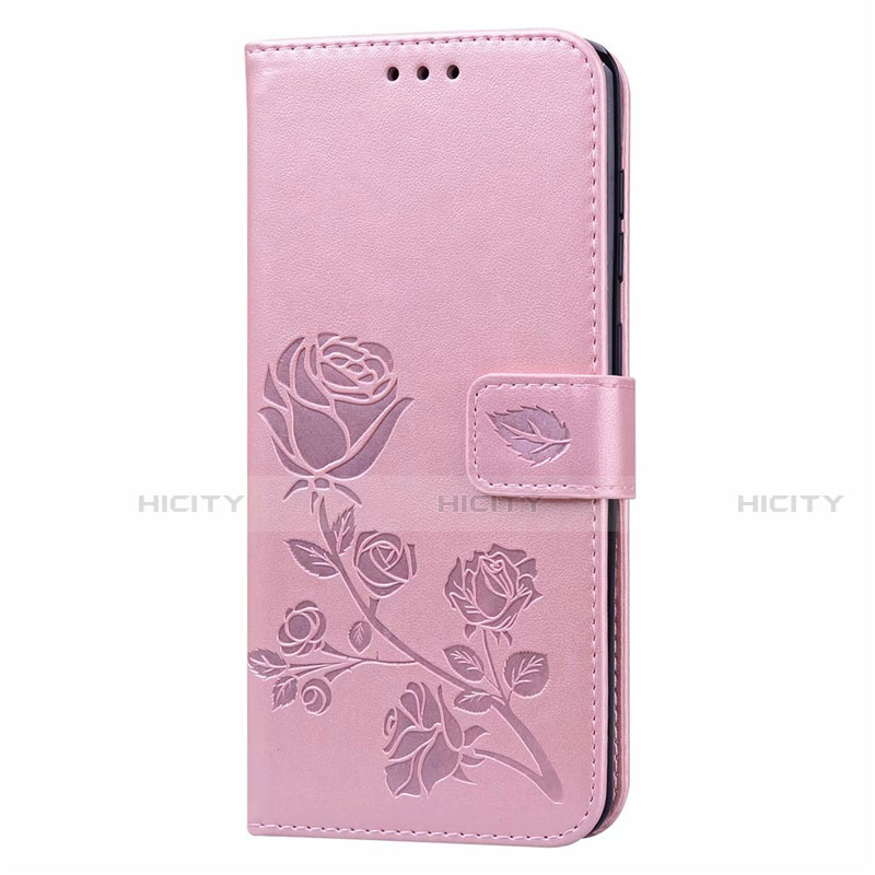 Handytasche Stand Schutzhülle Flip Leder Hülle L17 für Samsung Galaxy A31 Rosa