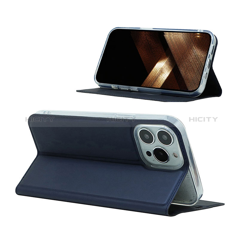 Handytasche Stand Schutzhülle Flip Leder Hülle L18 für Apple iPhone 14 Pro groß