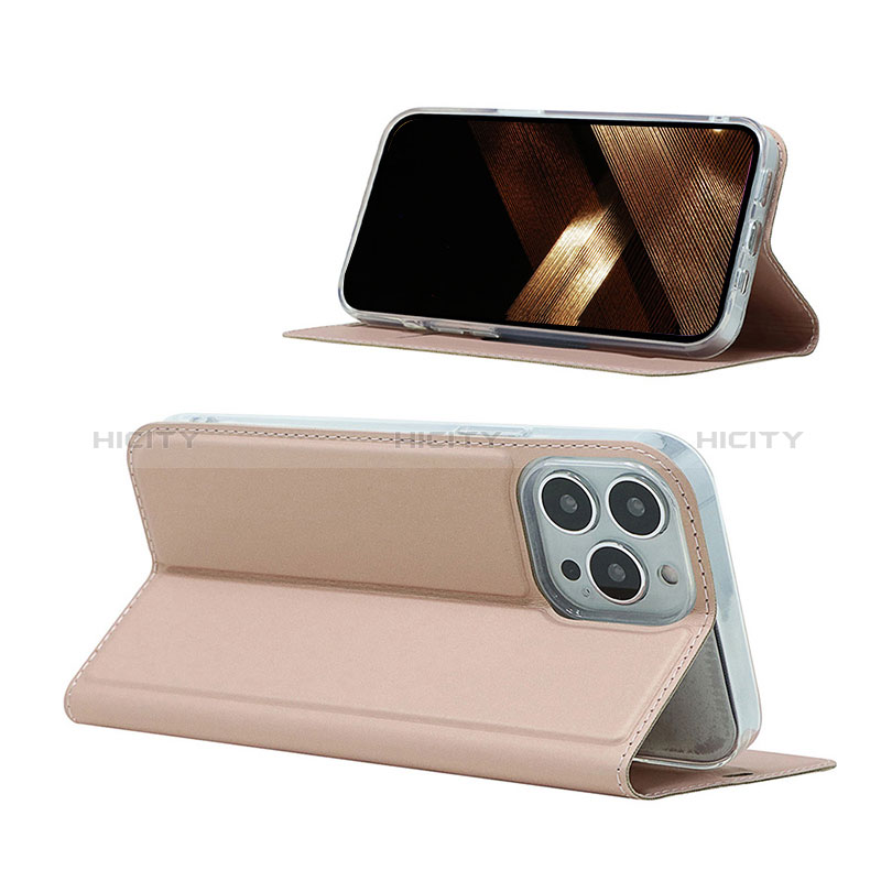 Handytasche Stand Schutzhülle Flip Leder Hülle L18 für Apple iPhone 14 Pro groß