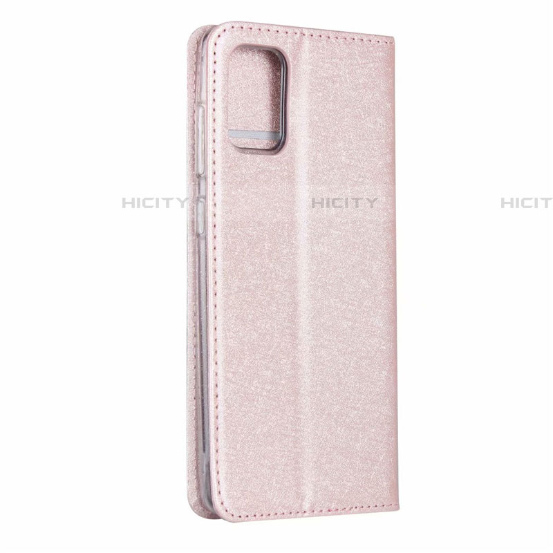 Handytasche Stand Schutzhülle Flip Leder Hülle L18 für Samsung Galaxy A51 5G groß