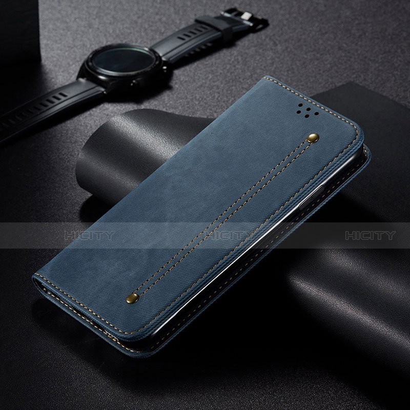 Handytasche Stand Schutzhülle Flip Leder Hülle L21 für Apple iPhone 13 Pro Blau