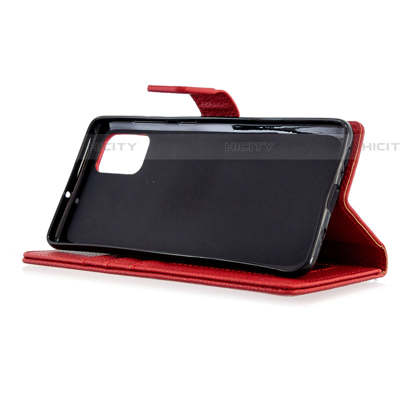 Handytasche Stand Schutzhülle Flip Leder Hülle L22 für Samsung Galaxy A71 5G groß