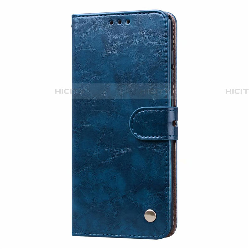 Handytasche Stand Schutzhülle Flip Leder Hülle L23 für Samsung Galaxy A71 5G Hellblau