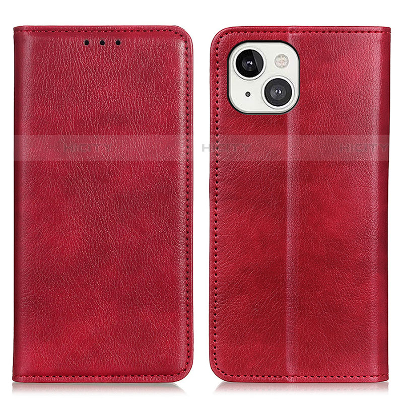 Handytasche Stand Schutzhülle Flip Leder Hülle L25 für Apple iPhone 13 Mini Rot