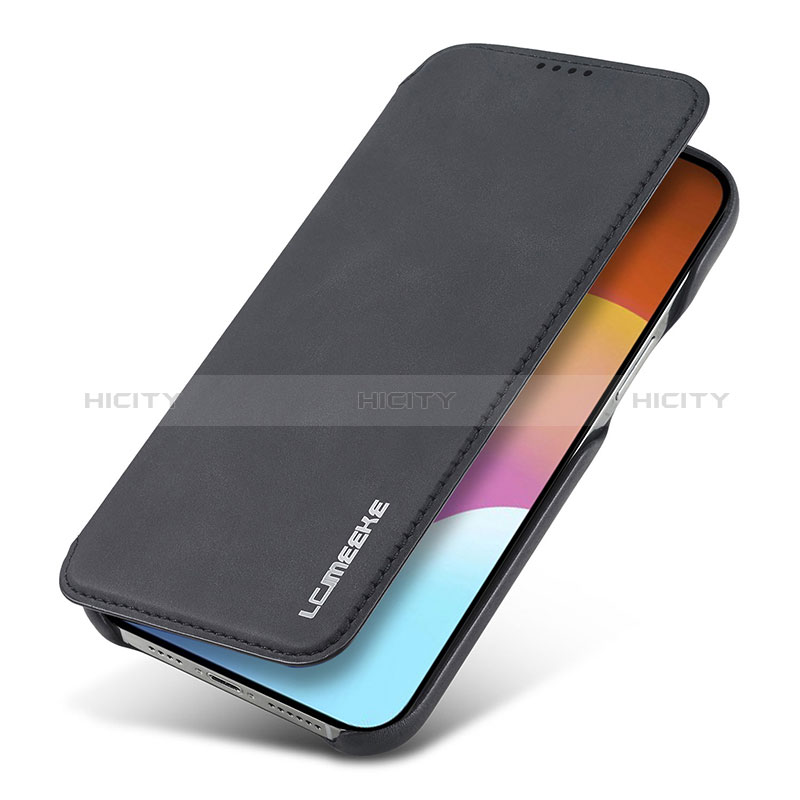 Handytasche Stand Schutzhülle Flip Leder Hülle LC1 für Apple iPhone 13 groß