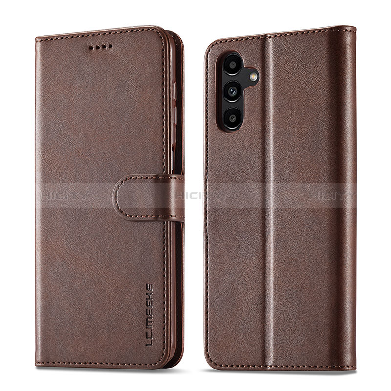 Handytasche Stand Schutzhülle Flip Leder Hülle LC1 für Samsung Galaxy A04s