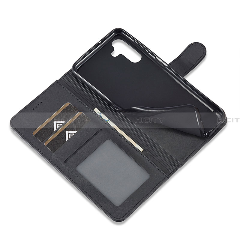 Handytasche Stand Schutzhülle Flip Leder Hülle LC1 für Samsung Galaxy A13 5G groß