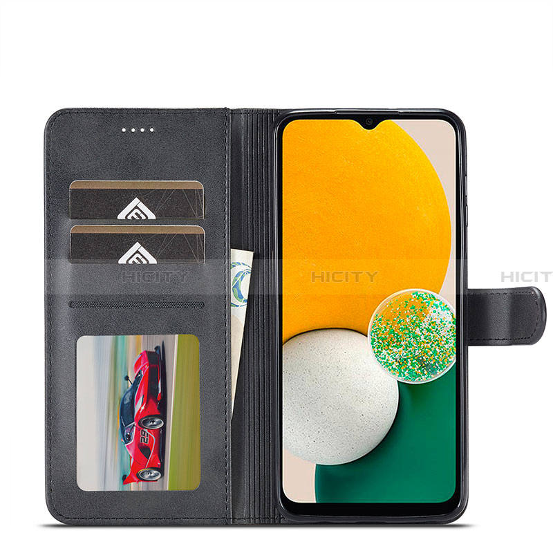 Handytasche Stand Schutzhülle Flip Leder Hülle LC1 für Samsung Galaxy A14 4G