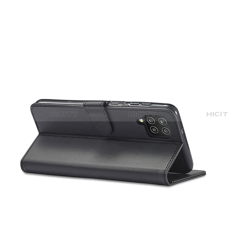 Handytasche Stand Schutzhülle Flip Leder Hülle LC1 für Samsung Galaxy A22 4G groß