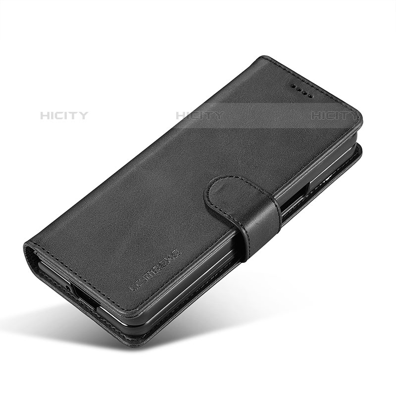 Handytasche Stand Schutzhülle Flip Leder Hülle LC1 für Samsung Galaxy Z Fold5 5G