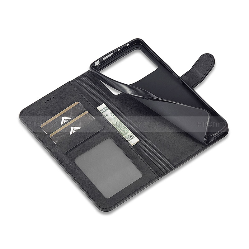 Handytasche Stand Schutzhülle Flip Leder Hülle LC1 für Xiaomi Poco X4 Pro 5G groß