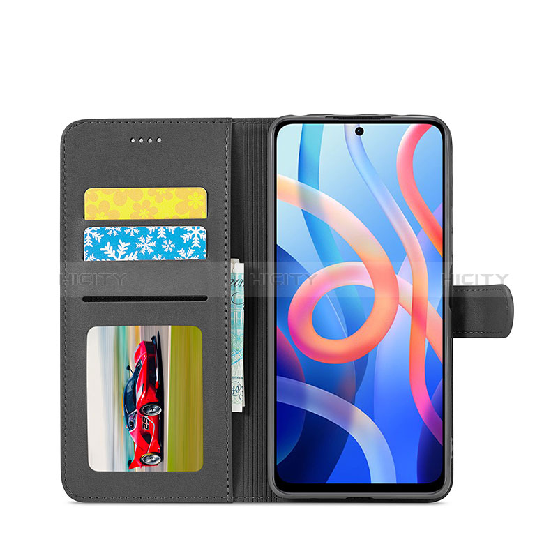 Handytasche Stand Schutzhülle Flip Leder Hülle LC1 für Xiaomi Redmi Note 11T 5G groß