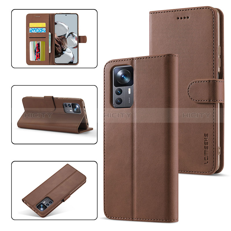 Handytasche Stand Schutzhülle Flip Leder Hülle LC2 für Xiaomi Mi 12T 5G