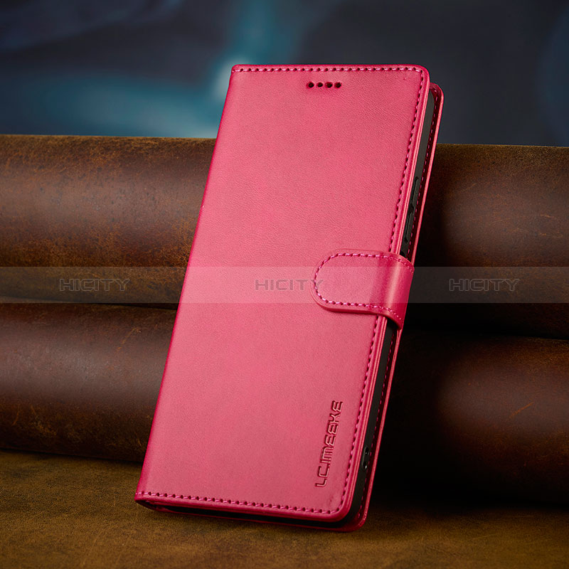 Handytasche Stand Schutzhülle Flip Leder Hülle LC2 für Xiaomi Poco C65 Pink Plus