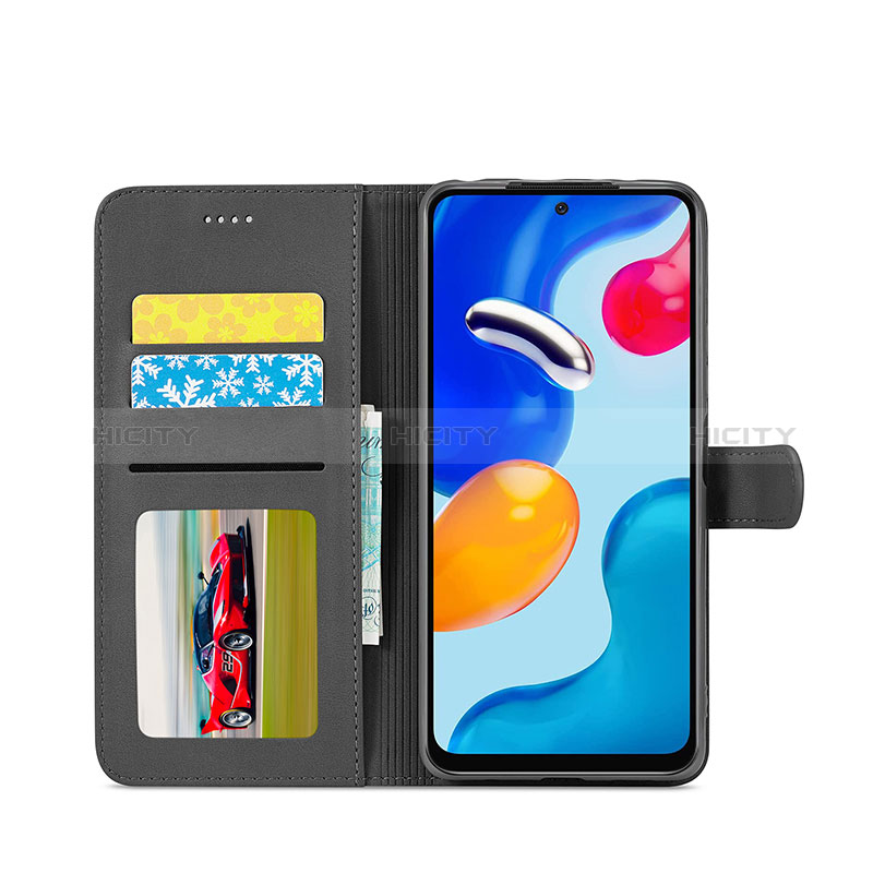 Handytasche Stand Schutzhülle Flip Leder Hülle LC2 für Xiaomi Redmi Note 11 Pro 4G