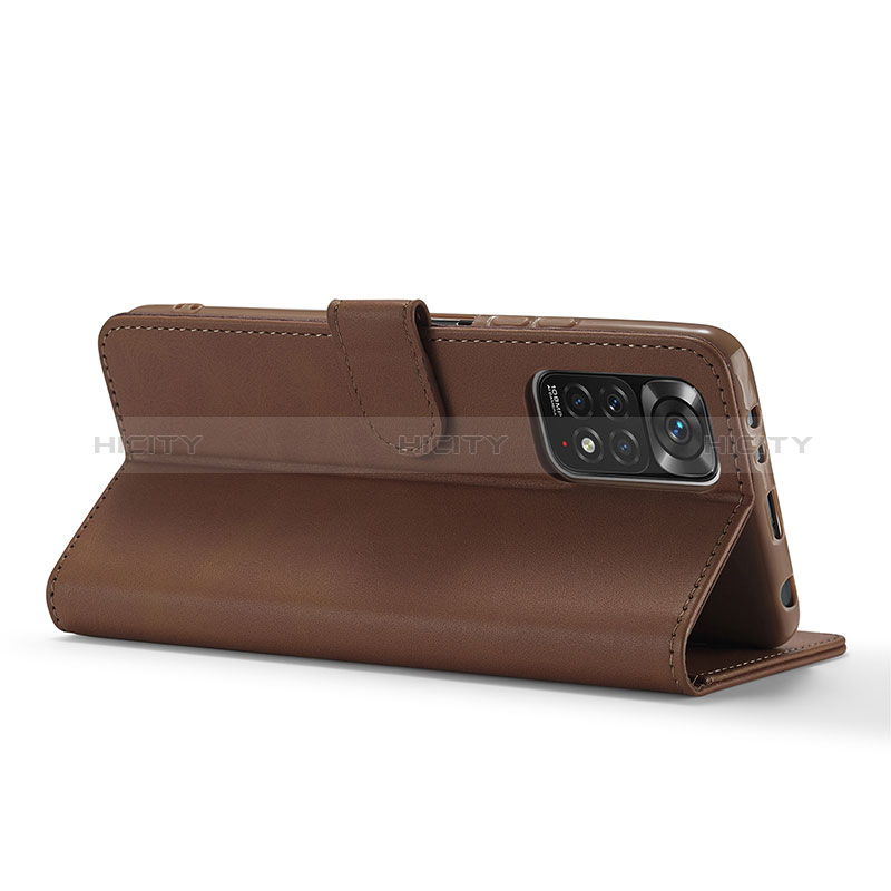 Handytasche Stand Schutzhülle Flip Leder Hülle LC2 für Xiaomi Redmi Note 12 Pro 4G