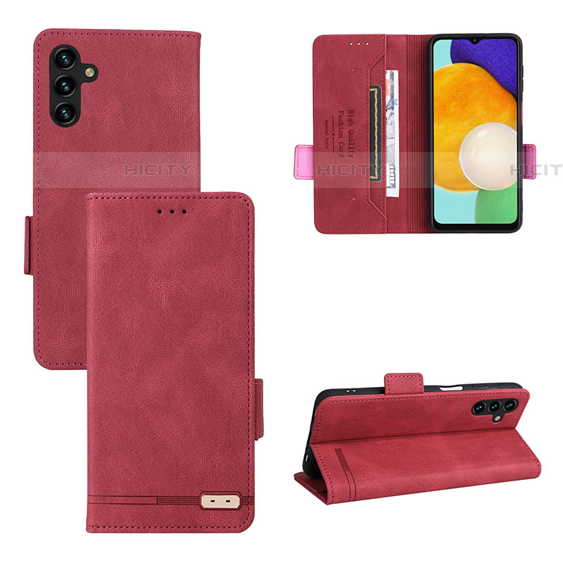 Handytasche Stand Schutzhülle Flip Leder Hülle LZ2 für Samsung Galaxy A04s groß