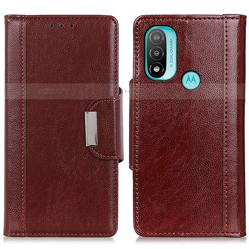 Handytasche Stand Schutzhülle Flip Leder Hülle M01L für Motorola Moto E40