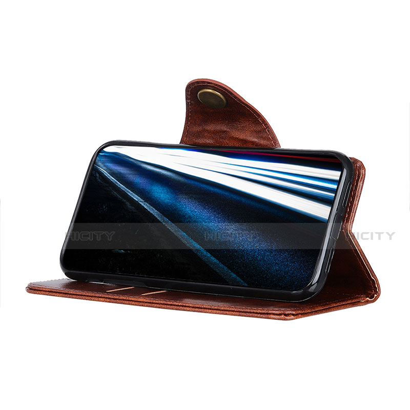 Handytasche Stand Schutzhülle Flip Leder Hülle M01L für Motorola Moto Edge 30 Pro 5G groß