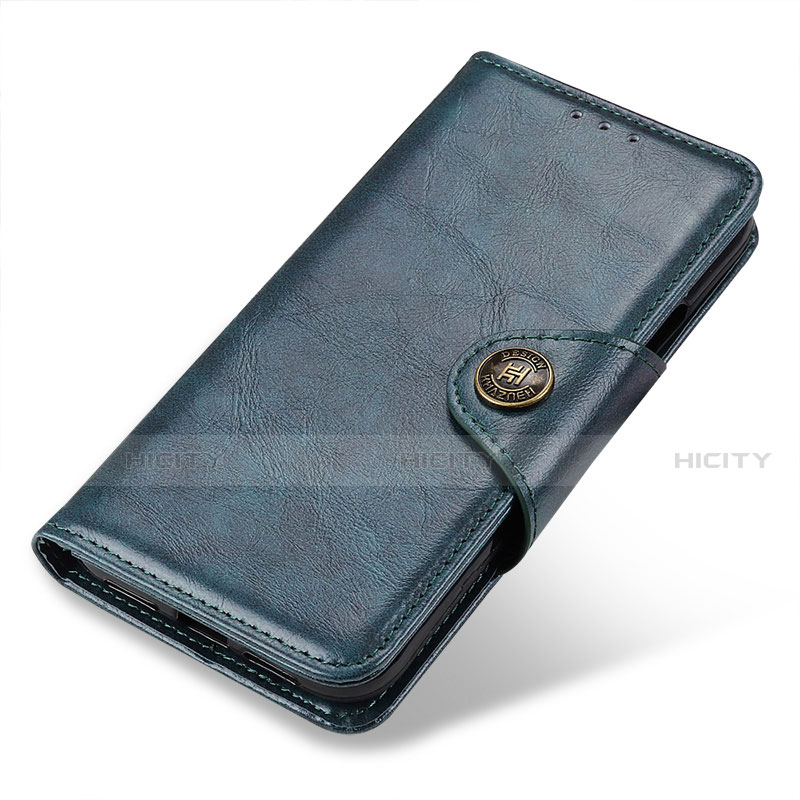 Handytasche Stand Schutzhülle Flip Leder Hülle M01L für Motorola Moto Edge 30 Pro 5G Blau