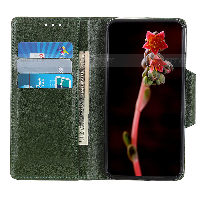 Handytasche Stand Schutzhülle Flip Leder Hülle M01L für Oppo A16s groß