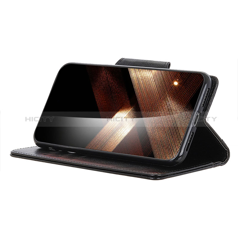 Handytasche Stand Schutzhülle Flip Leder Hülle M01L für Samsung Galaxy A15 4G groß