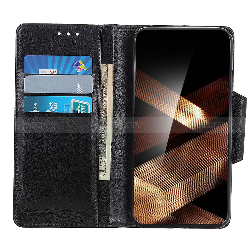 Handytasche Stand Schutzhülle Flip Leder Hülle M01L für Samsung Galaxy A15 5G groß