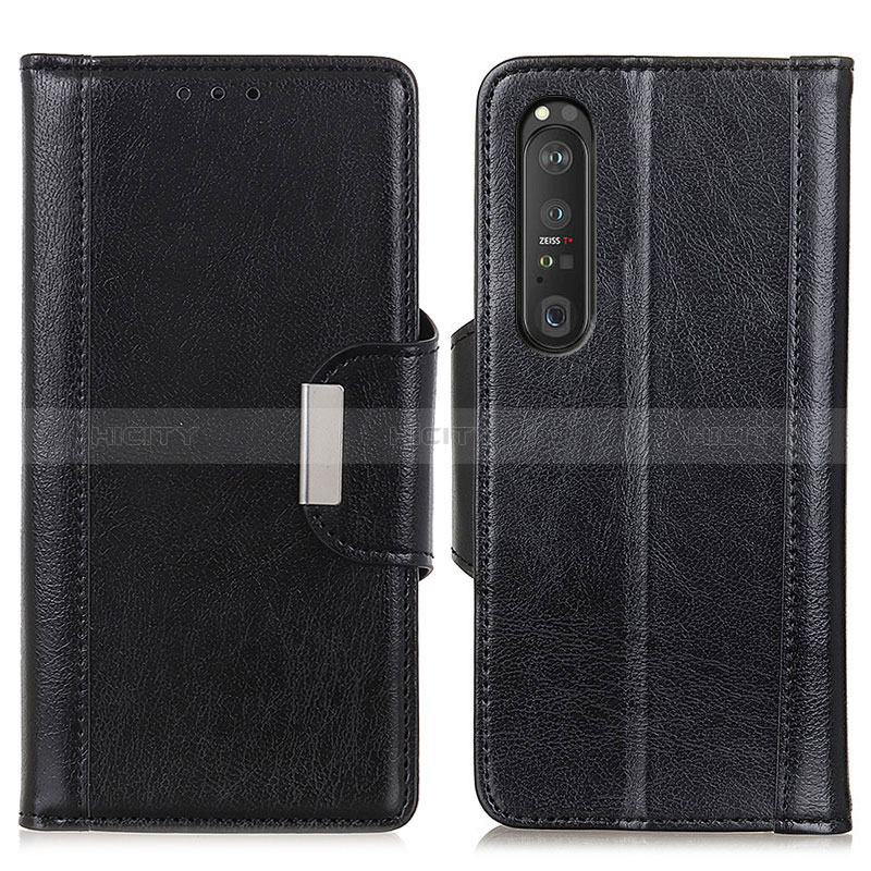 Handytasche Stand Schutzhülle Flip Leder Hülle M01L für Sony Xperia 1 III