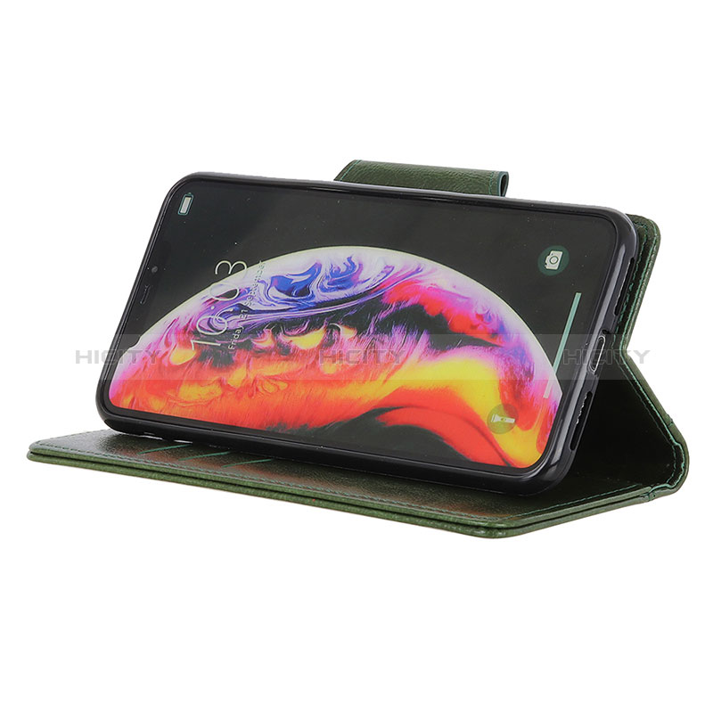 Handytasche Stand Schutzhülle Flip Leder Hülle M01L für Sony Xperia Ace II groß