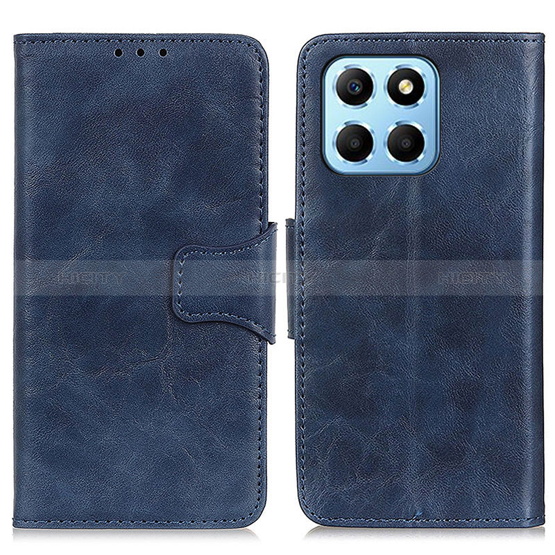 Handytasche Stand Schutzhülle Flip Leder Hülle M02L für Huawei Honor 70 Lite 5G Blau