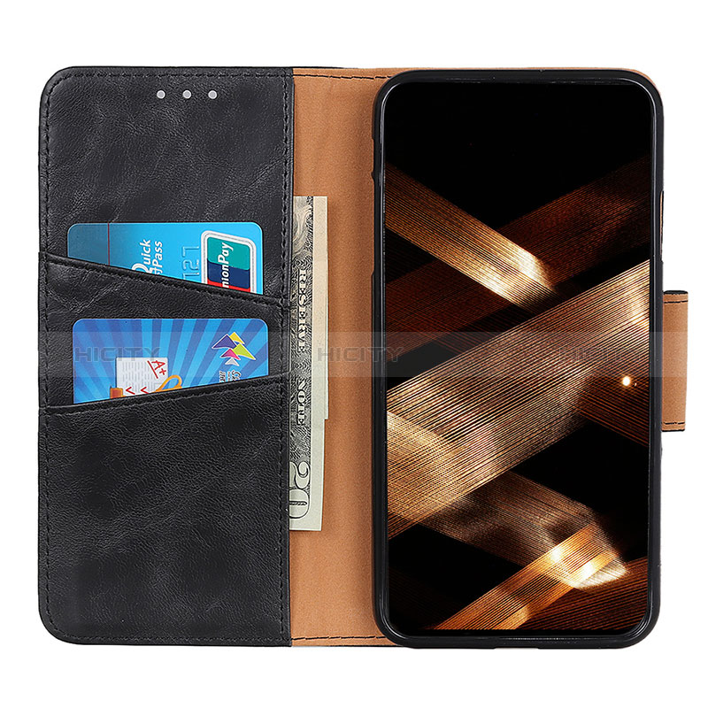 Handytasche Stand Schutzhülle Flip Leder Hülle M02L für Motorola Moto E13 groß