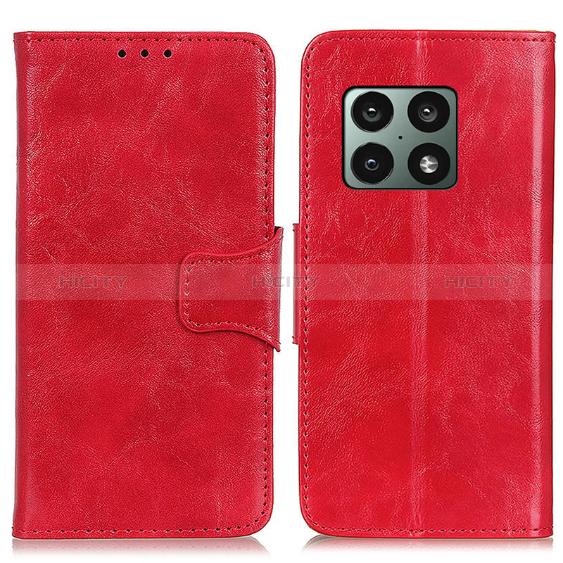 Handytasche Stand Schutzhülle Flip Leder Hülle M02L für OnePlus 10 Pro 5G Rot