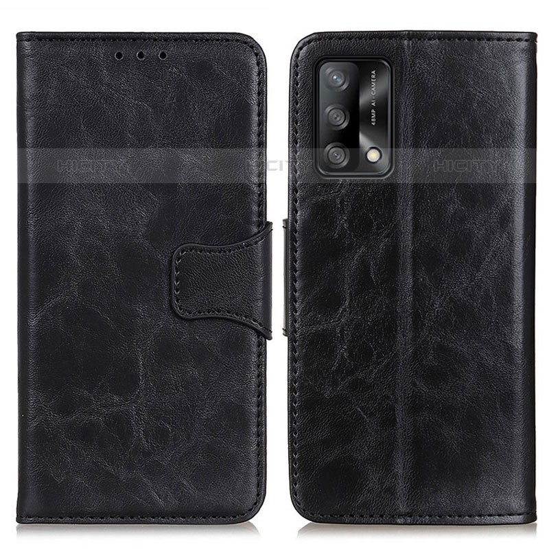 Handytasche Stand Schutzhülle Flip Leder Hülle M02L für Oppo A74 4G