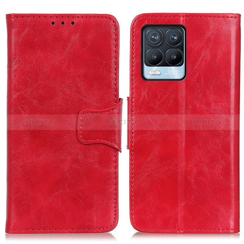 Handytasche Stand Schutzhülle Flip Leder Hülle M02L für Realme 8 Pro Rot