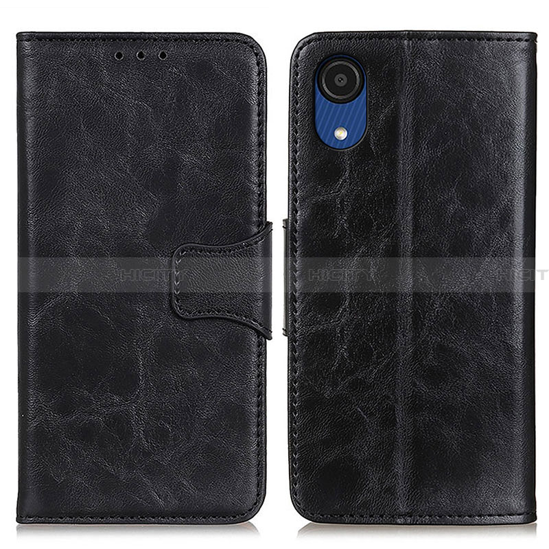 Handytasche Stand Schutzhülle Flip Leder Hülle M02L für Samsung Galaxy A03 Core