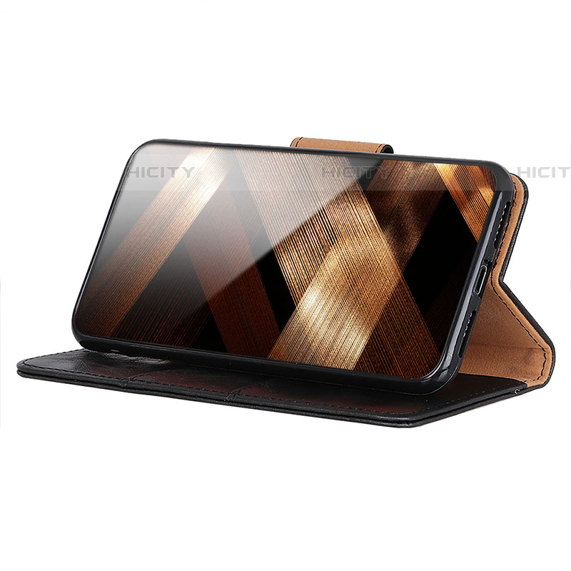 Handytasche Stand Schutzhülle Flip Leder Hülle M02L für Samsung Galaxy A03s groß