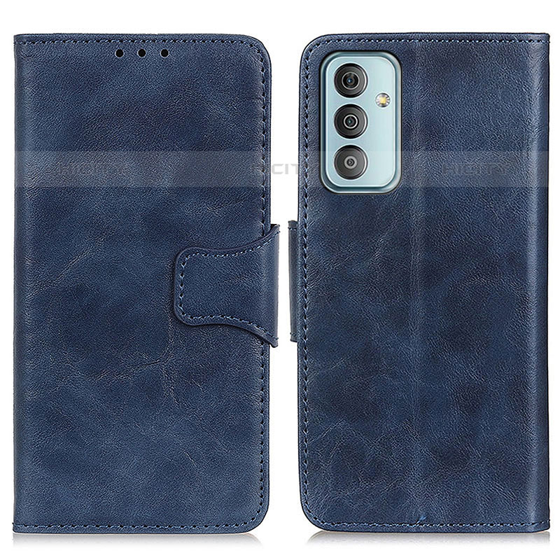 Handytasche Stand Schutzhülle Flip Leder Hülle M02L für Samsung Galaxy M23 5G Blau