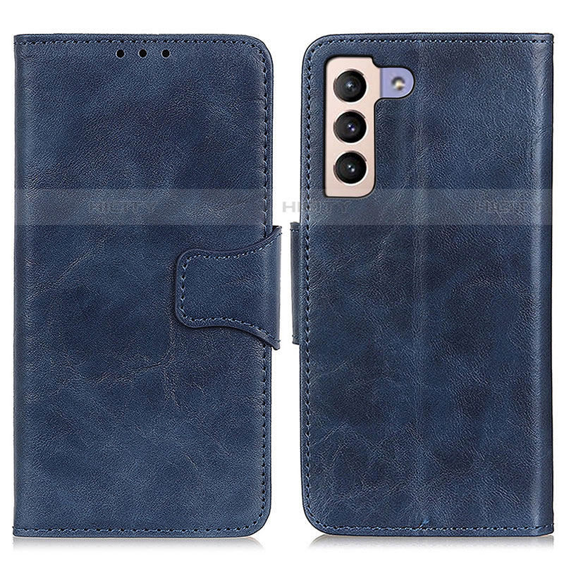 Handytasche Stand Schutzhülle Flip Leder Hülle M02L für Samsung Galaxy S21 Plus 5G Blau