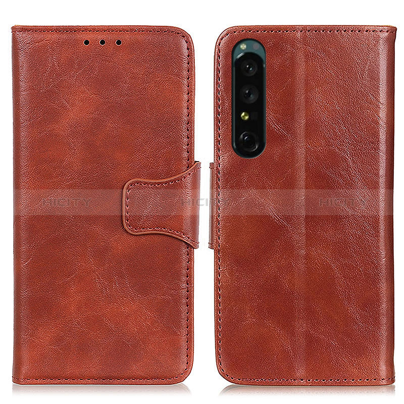 Handytasche Stand Schutzhülle Flip Leder Hülle M02L für Sony Xperia 1 IV groß