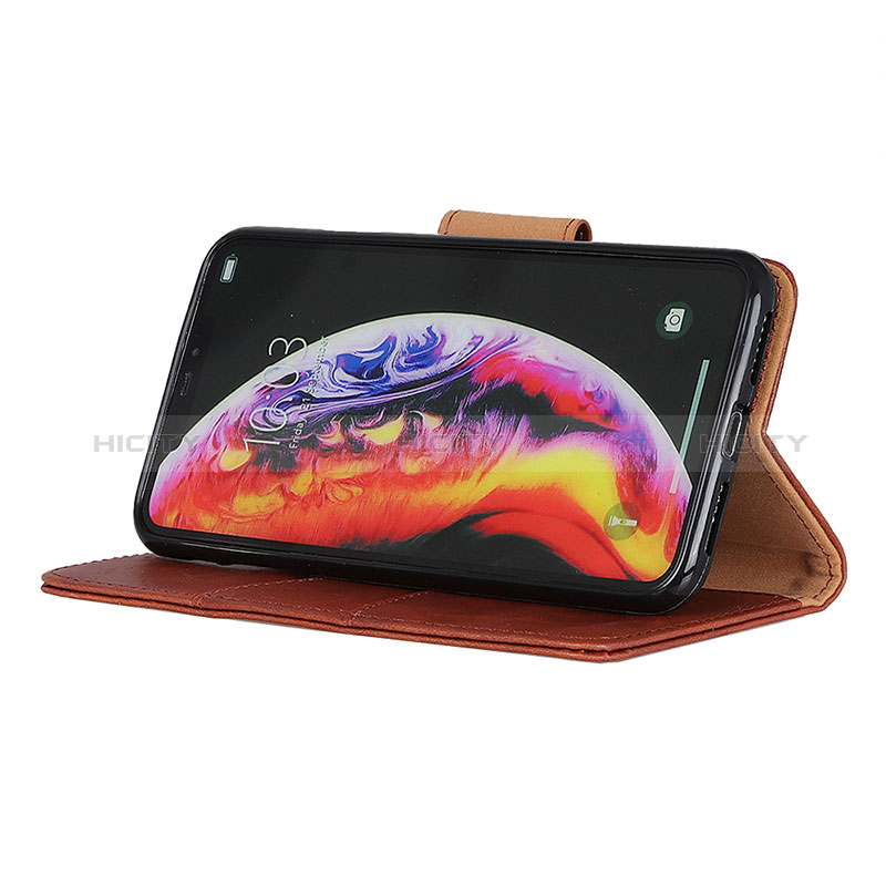 Handytasche Stand Schutzhülle Flip Leder Hülle M02L für Sony Xperia Ace II groß