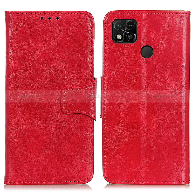 Handytasche Stand Schutzhülle Flip Leder Hülle M02L für Xiaomi POCO C3 Rot