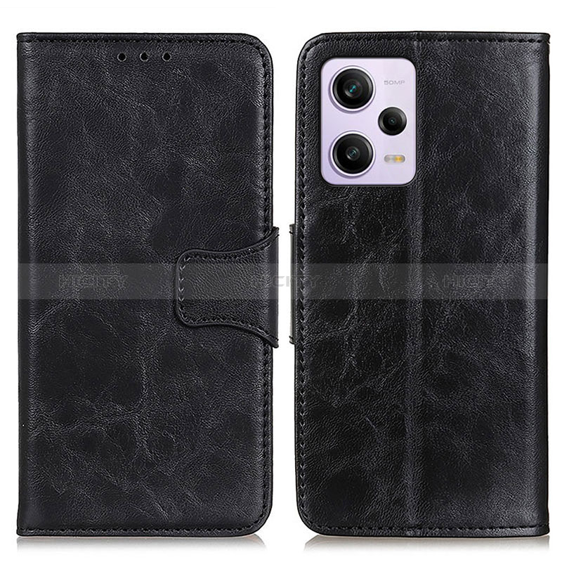 Handytasche Stand Schutzhülle Flip Leder Hülle M02L für Xiaomi Redmi Note 12 Pro 5G groß