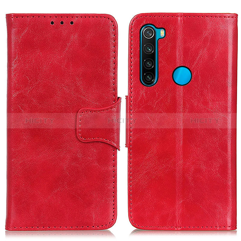 Handytasche Stand Schutzhülle Flip Leder Hülle M02L für Xiaomi Redmi Note 8 (2021) Rot