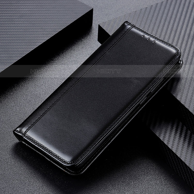 Handytasche Stand Schutzhülle Flip Leder Hülle M03L für Motorola Moto G10 Schwarz