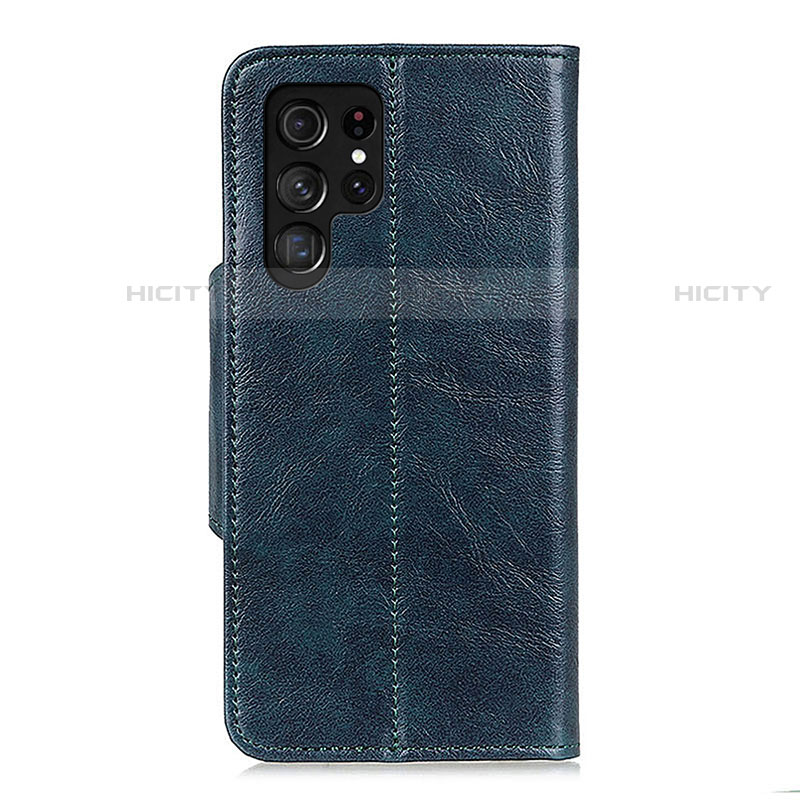 Handytasche Stand Schutzhülle Flip Leder Hülle M03L für Samsung Galaxy S22 Ultra 5G