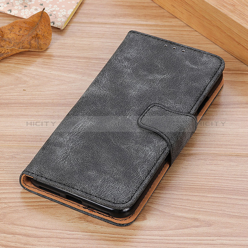 Handytasche Stand Schutzhülle Flip Leder Hülle M03L für Xiaomi Mi 10i 5G Schwarz Plus