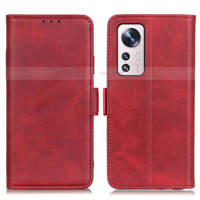 Handytasche Stand Schutzhülle Flip Leder Hülle M03L für Xiaomi Mi 12S 5G Rot Plus